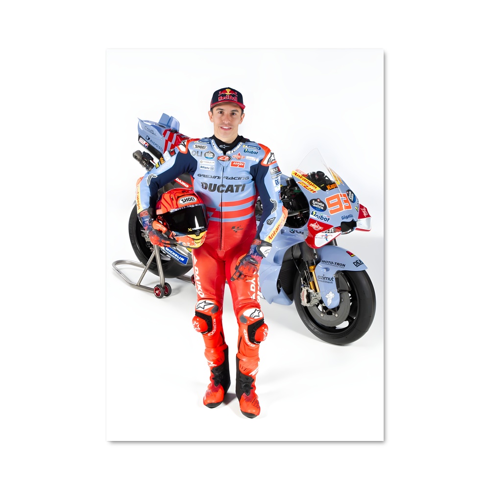 Poster Éclat Desmosedici GP23 – affiche Ducati